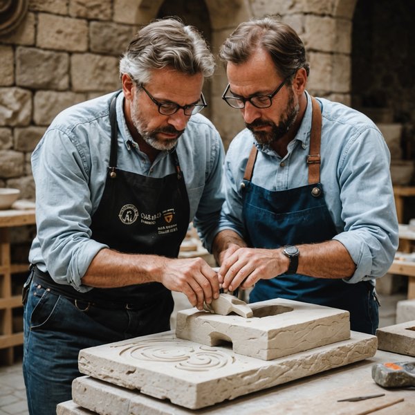 Où participer à des ateliers de sculpture sur pierre en Italie?